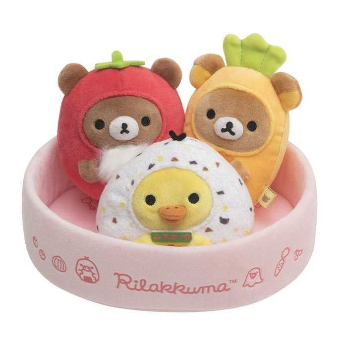 サンエックス お弁当ぬいぐるみセット(代引不可)