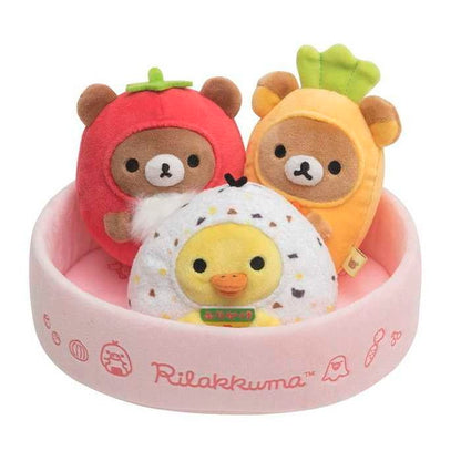 サンエックス お弁当ぬいぐるみセット(代引不可)