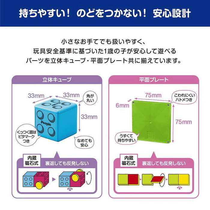 ピープル ピタゴラスBASIC 1歳の知育ピタゴラス(代引不可)