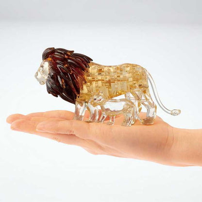 クリスタルパズル ライオン ビバリー(代引不可)