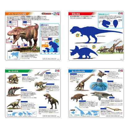 パイロットコーポレーション こたえがでてくる!おふろでスタディ!学研の図鑑LIVE恐竜 おもちゃ(代引不可)