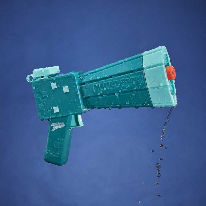 ハズブロジャパン F7600 ナーフ スーパーソーカー マインクラフト GLOW SQUID(代引不可)