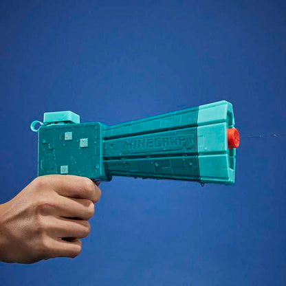 ハズブロジャパン F7600 ナーフ スーパーソーカー マインクラフト GLOW SQUID(代引不可)