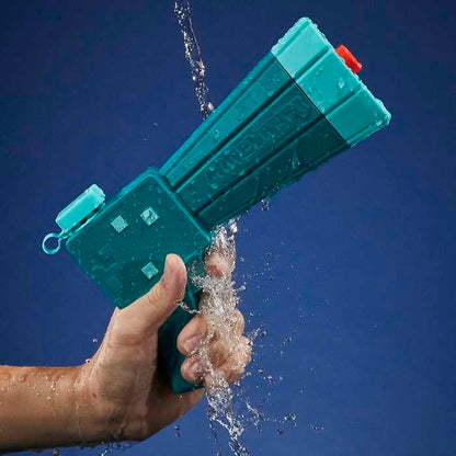 ハズブロジャパン F7600 ナーフ スーパーソーカー マインクラフト GLOW SQUID(代引不可)