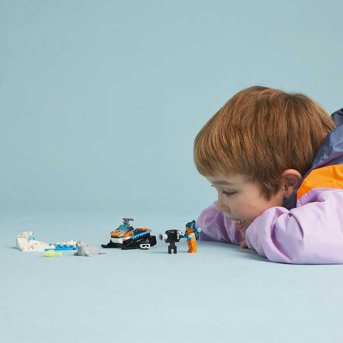 北極探検 スノーモービル レゴ LEGO シティ おもちゃ レゴブロック レゴシティ 冒険 5歳 車 ミニフィグ セット 動物 子ども 子供 キッズ 誕生日 ごっこ遊び クリスマス(代引不可)