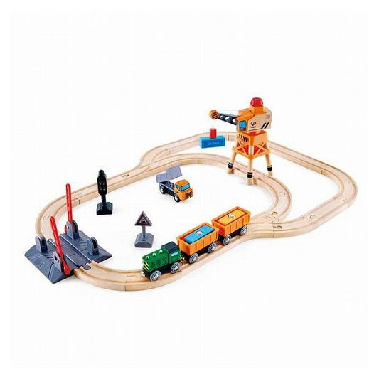 クレーン付き踏切レールセット 電車 列車 こども 子供 男の子 キッズ 遊び プレゼント ギフト 贈り物 誕生日 ごっこ遊び 玩具 おもちゃ 車両 編成 おうち時間 クリスマス(代引不可)