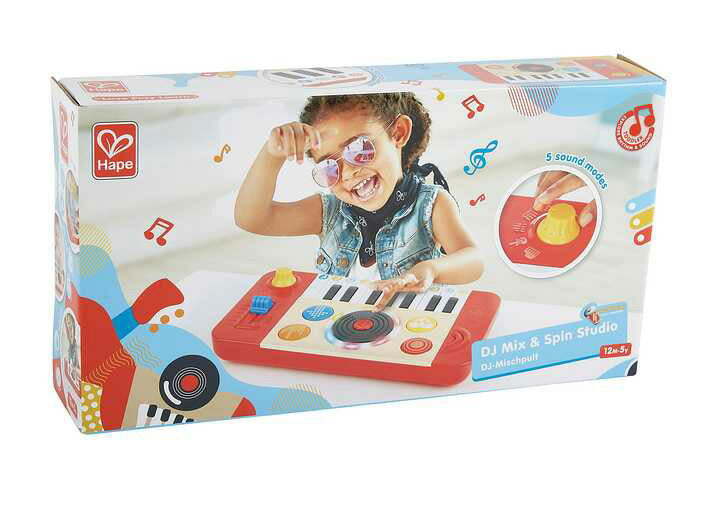 ハペ リズミカルDJスタジオ ピアノ 楽器 リズム 楽器遊び 玩具 おもちゃ トイ 知育おもちゃ ギフト ホビー おうち遊び 室内遊び キッズ 教育玩具 男の子 女の子 自宅遊び プレゼント 遊び(代引不可)