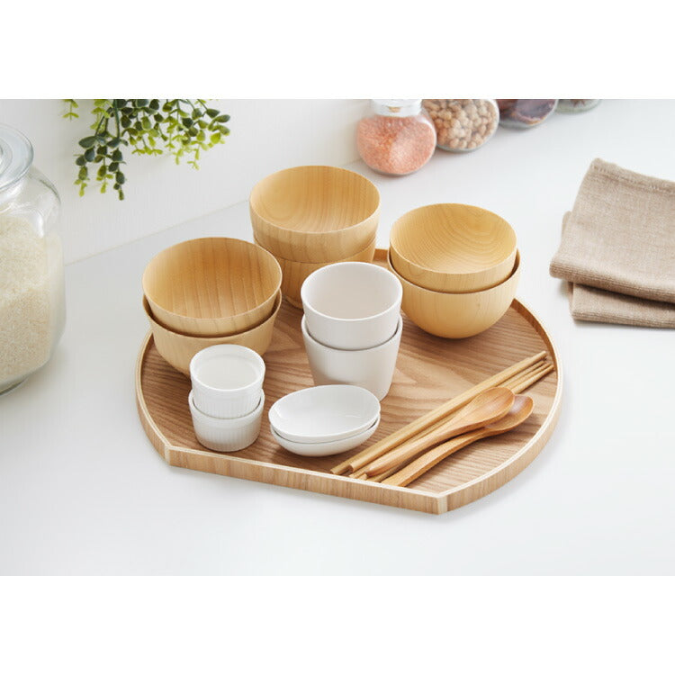 半月盆 36cm お盆 天然木 半月膳 お盆 トレー ナチュラル 食卓 プレイスマット ランチョンマット ランチ 和食 洋食 和室 洋室 洋風 和風 正月 来客用 おもてなし シンプル(代引不可)