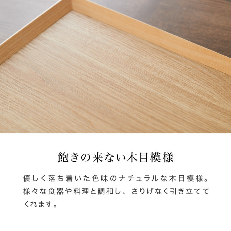 カフェトレー 40cm おしゃれ 木製 北欧 ナチュラル お盆 長角盆 尺3 可愛い かわいい カフェ トレー 長方形 プレイスマット ランチョンマット(代引不可)