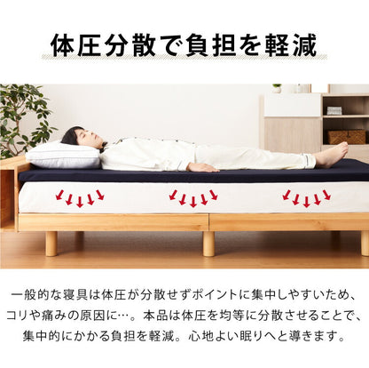 日本製 高弾性 高反発 マットレス シングルマット 150N かたい ウォッシャブル 軽量 トッパー ノンコイル 体圧分散 寝返り 厚さ4cm 4cm厚 敷布団 敷き布団(代引不可)