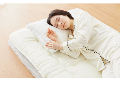 日本製 三つ折り 高弾性 高反発 マットレス シングルマット 150N かたい ウォッシャブル 軽量 トッパー ノンコイル 体圧分散 寝返り 厚さ6cm 6cm厚(代引不可)