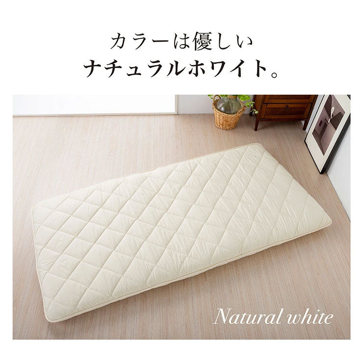 日本製 五層 敷き布団 防臭 帝人マイティトップ使用 防菌 シングル セミダブル ダブル 厚さ10cm 極厚 ウレタン ふとん 敷布団 体圧分散 防ダニ 底付き防止 国産 底付き防止 国産(代引不可)