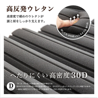 日本製 メディカル スリーパー ベルベール 高さ調節 まくら ピロー 抗菌 防臭 寝返り 寝違い 高反発 かため 洗える カバー 国産(代引不可)