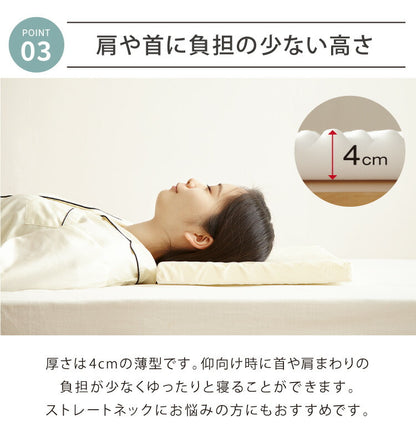 【2枚セット】 日本製 ウレタン まくらシート 49×34 ピロー まくら 高反発 ストレートネック 枕 長方形 国産 プロファイル 体圧分散 クッション 低い 低め 薄型(代引不可)