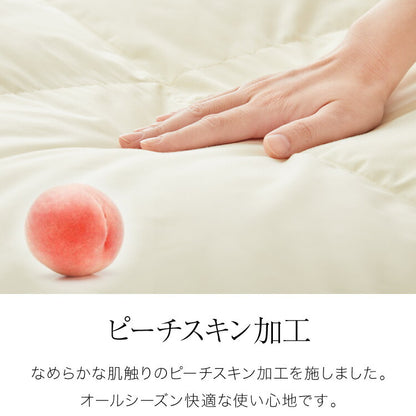 【購入者全員にめぐりズムプレゼント中！】プレミアムゴールドラベル 羽毛布団 95% 充填量1.0kg 日本製 ホワイトグースダウン シングルロング 150×210cm ダウンパワー440dp 国産 羽毛ふとん 掛け布団 羽毛 洗える 保温性 高級感 高品質