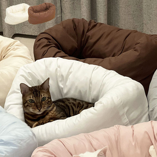 はいるにゃんシリーズ ねこの羽毛ふとん OFURO 羽毛 ニューゴールドラベル ペットベッド クッション ベッド 猫用 犬用 ペット 小型犬 洗える 犬 猫 ペットグッズ ペットマット ふわふわ ベッド(代引不可)