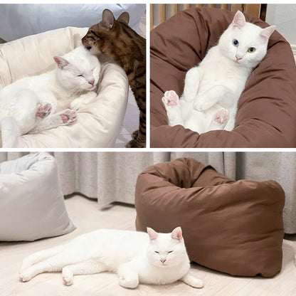 はいるにゃんシリーズ ねこの羽毛ふとん OFURO 羽毛 ニューゴールドラベル ペットベッド クッション ベッド 猫用 犬用 ペット 小型犬 洗える 犬 猫 ペットグッズ ペットマット ふわふわ ベッド(代引不可)