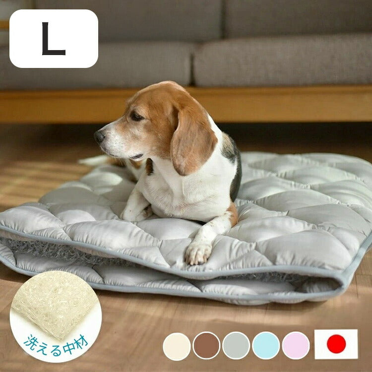 洗えるペット用敷布団 エアーアスリート 立体構造素材使用 L 110×75cm ペットマットレス 通気性 高反発 洗える 丸洗い 速乾性 水洗い ペットマット ペット 敷布団 硬め 硬い 高反発マット(代引不可)