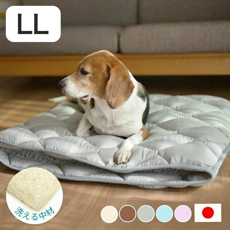 洗えるペット用敷布団 エアーアスリート 立体構造素材使用 LL 125×95cm ペットマットレス 通気性 高反発 洗える 丸洗い 速乾性 水洗い ペットマット ペット 敷布団 硬め 硬い 高反発マット(代引不可)