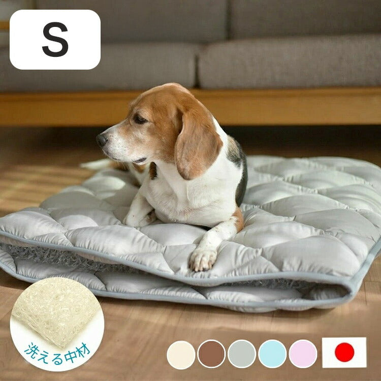 洗えるペット用敷布団 エアーアスリート 立体構造素材使用 S 75×60cm ペットマットレス 通気性 高反発 洗える 丸洗い 速乾性 水洗い ペットマット ペット 敷布団 硬め 硬い 高反発マット(代引不可)