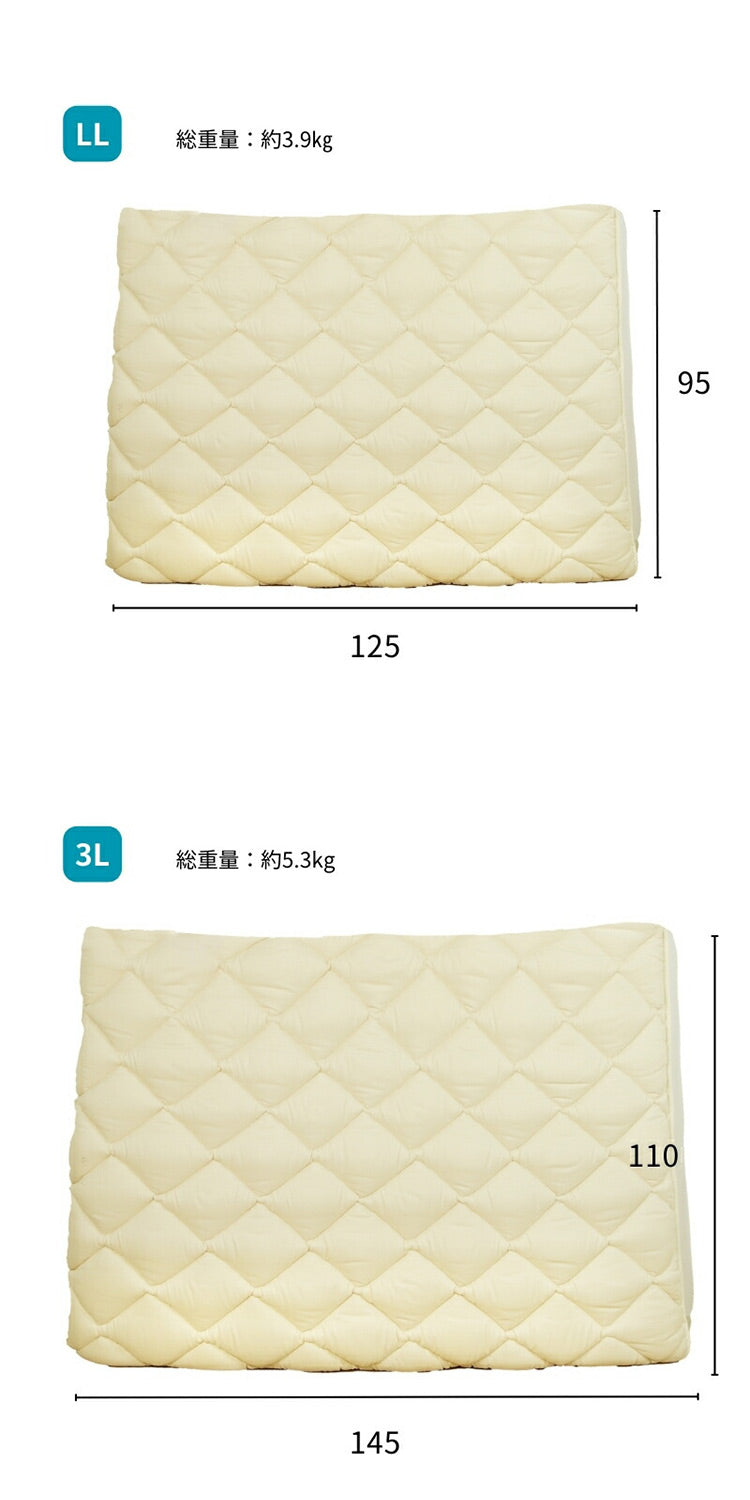 洗えるペット用敷布団 エアーアスリート 立体構造素材使用 S 75×60cm ペットマットレス 通気性 高反発 洗える 丸洗い 速乾性 水洗い ペットマット ペット 敷布団 硬め 硬い 高反発マット(代引不可)