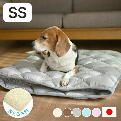 洗えるペット用敷布団 エアーアスリート 立体構造素材使用 SS 60×42cm ペットマットレス 通気性 高反発 洗える 丸洗い 速乾性 水洗い ペットマット ペット 敷布団 硬め 硬い 高反発マット(代引不可)