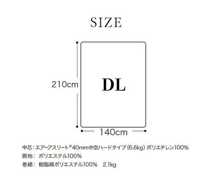 樹脂綿 全部洗える エアーアスリート 脱着式布団 日本製 ダブルロング 140×210cm 3次元スプリング構造 敷布団 マットレス 高反発 耐久性 通気性 透水性 体圧分散 ヘたりにくい 洗える(代引不可)