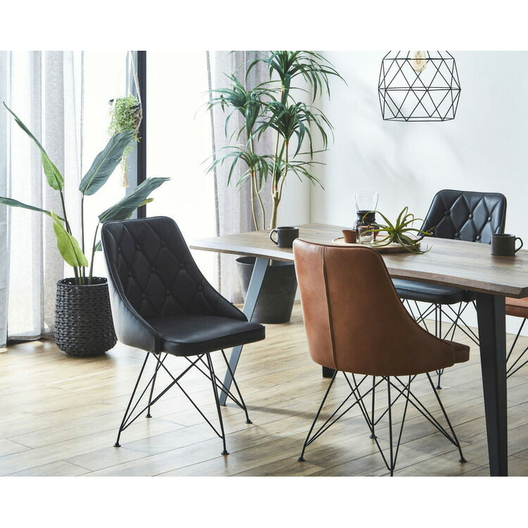 ダイニング5点セット 幅160cm 高さ72cm ブラック ブラウン インテリア チェア チェアー いす イス 椅子 リビング ダイニングチェアー リビングチェア リビングチェアー テーブル デスク 机(代引不可)