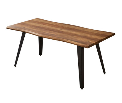 ダイニング5点セット 幅160cm 高さ72cm ブラック ブラウン インテリア チェア チェアー いす イス 椅子 リビング ダイニングチェアー リビングチェア リビングチェアー テーブル デスク 机(代引不可)