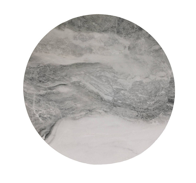 センターテーブル セラミックテーブル 幅80 おしゃれ モダン 鏡面 セラミック 耐熱 耐汚 円形 ラウンドテーブル ローテーブル ホワイト系 白 リビングテーブル(代引不可)