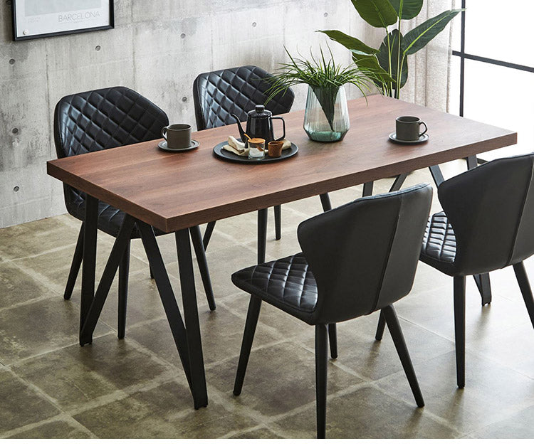 ダイニングテーブル 幅160 ホワイト 鏡面 ウォールナット ダイニング 食卓テーブル おしゃれ 木製 木目 モダン テーブル 机 白 リビング(代引不可)