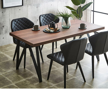 ダイニングテーブル 幅160 ホワイト 鏡面 ウォールナット ダイニング 食卓テーブル おしゃれ 木製 木目 モダン テーブル 机 白 リビング(代引不可)