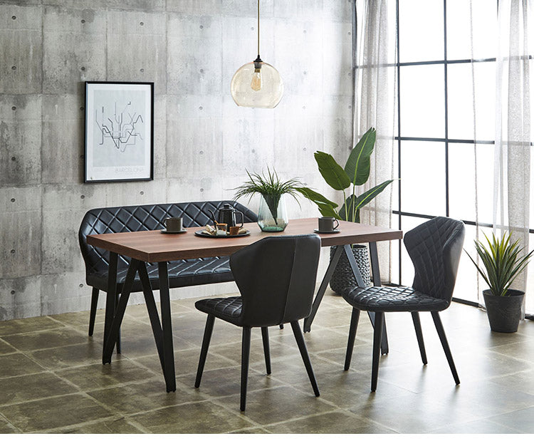 ダイニングテーブル 幅160 ホワイト 鏡面 ウォールナット ダイニング 食卓テーブル おしゃれ 木製 木目 モダン テーブル 机 白 リビング(代引不可)