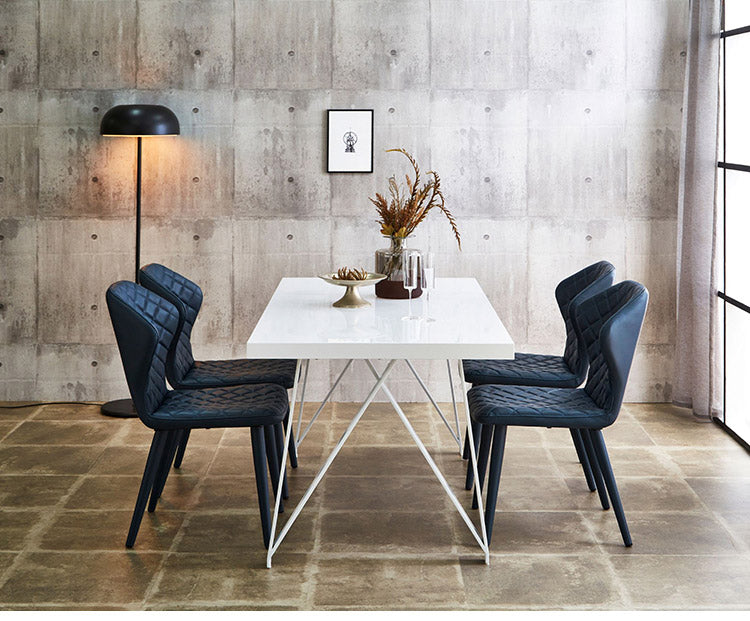 ダイニングテーブル 幅160 ホワイト 鏡面 ウォールナット ダイニング 食卓テーブル おしゃれ 木製 木目 モダン テーブル 机 白 リビング(代引不可)