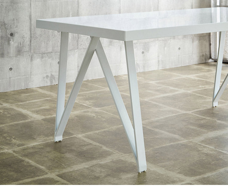 ダイニングテーブル 幅160 ホワイト 鏡面 ウォールナット ダイニング 食卓テーブル おしゃれ 木製 木目 モダン テーブル 机 白 リビング(代引不可)