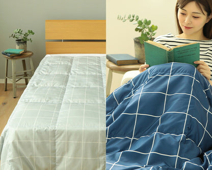 ダウンケット シングル 洗える ウォッシャブル ダウン50% フェザー50% 羽毛 コンパクト 150×210cm ロング おしゃれ シック モダン ギフト プレゼント 夏用 羽毛布団 布団 掛け布団 掛布団 Jullyadams