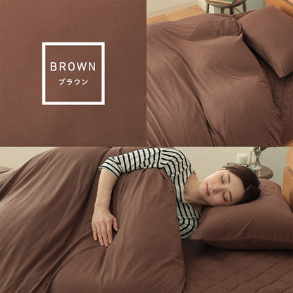 布団カバー 3点セット 和式 天竺ニット 綿100% セミダブル 天然素材 掛け布団カバー 洋式 兼用 和洋兼用 敷パッド 洗濯可能