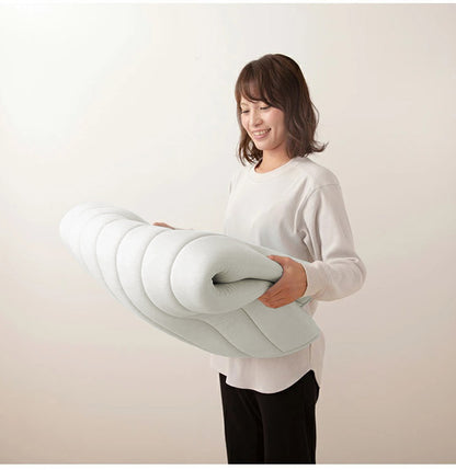 テイジン V-Lap(R) ベッドパッド シングル 約100×200cm しっかりベッドパッド 日本製 綿ニット 軽量 体圧分散 オーバーレイ 綿ニット ベット パット 敷きパッド マット TEIJIN V-LAP 国産