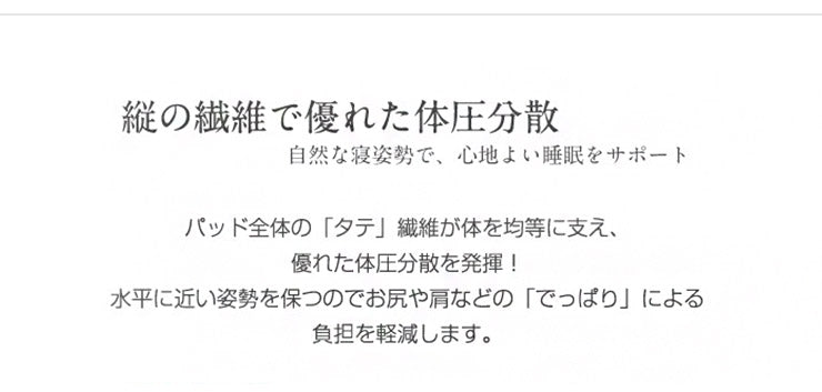 テイジン V-Lap(R) ベッドパッド シングル 約100×200cm しっかりベッドパッド 日本製 綿ニット 軽量 体圧分散 オーバーレイ 綿ニット ベット パット 敷きパッド マット TEIJIN V-LAP 国産