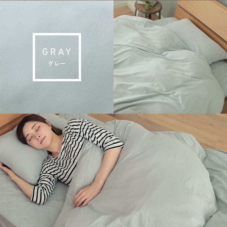 布団カバー 3点セット 洋式 天竺ニット 綿100% セミダブル シーツ ベット 天然素材 掛け布団カバー ボックスシーツ 洗濯可能