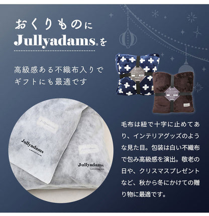 毛布 シングル 140×200cm 無地 Jullyadams クッションにもなるブランケット ブランケット ジュリーアダムス ひざ掛け