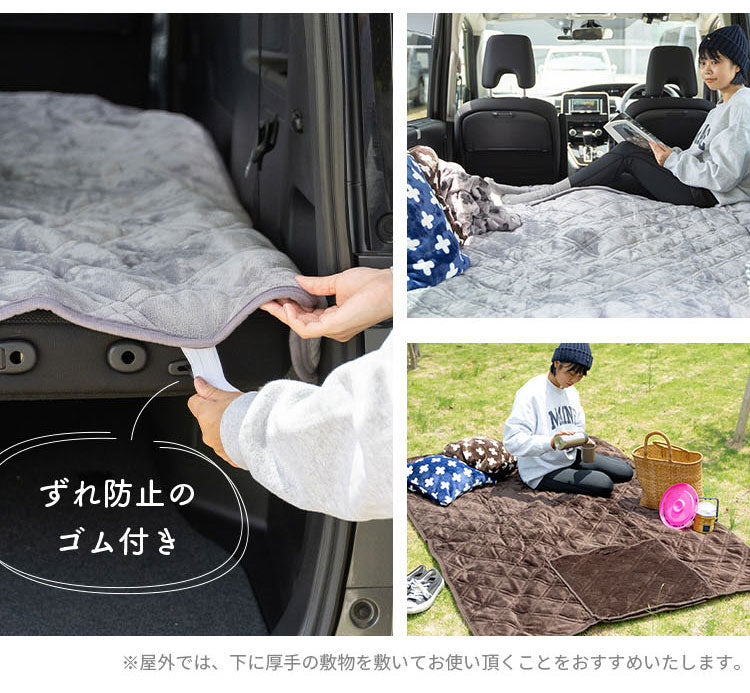 敷パッド ダブル 140×205cm 無地 Jullyadams クッションにもなる敷パッド クッション 敷カバー ジュリーアダムス シンプル