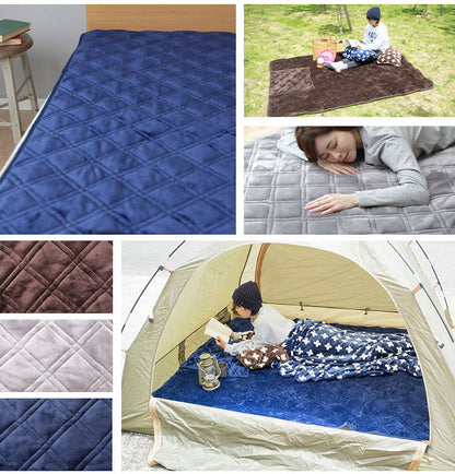 敷パッド ダブル 140×205cm 無地 Jullyadams クッションにもなる敷パッド クッション 敷カバー ジュリーアダムス シンプル