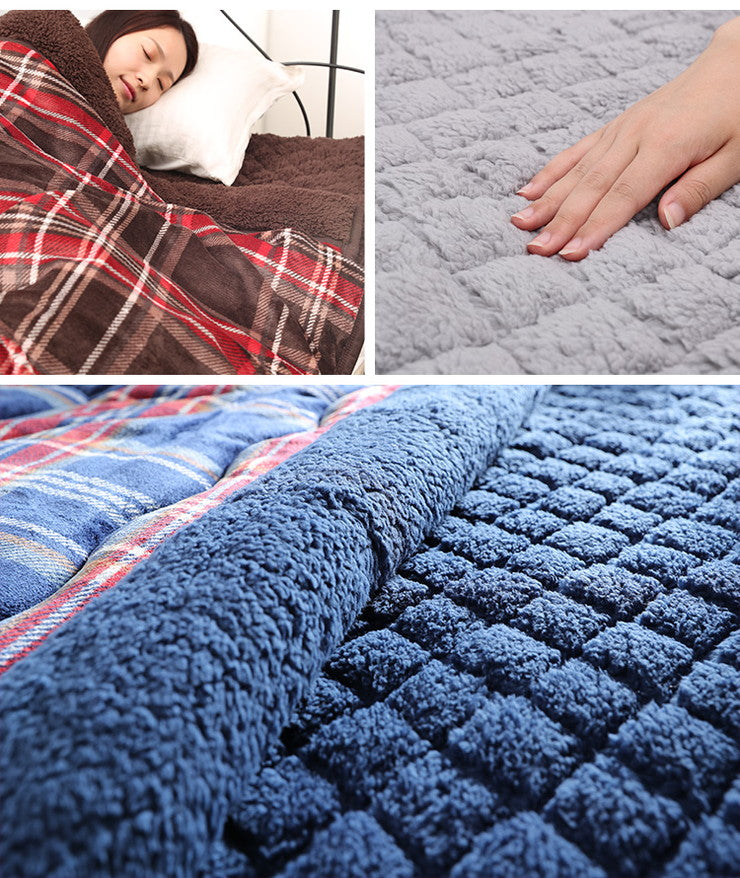 敷パッド シングル 100×205cm 無地 Jullyadams TripleWarm敷パッド わた増量 ベッドパッド ジュリーアダムス トリプルウォーム