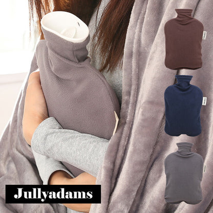 ファシー 湯たんぽ フリースカバー付き Jullyadams x fashy あったか ゆたんぽ ジュリーアダムス 防寒 水まくら 水枕 ギフト プレゼント おしゃれ かわいい モダン エコ