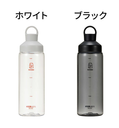 ボトル ウォーターボトル ホワイト メモリ付き 1リットル 軽量 携帯便利 トライタン製 BPAフリー マイサウナトトノイボトル tomte シービージャパン(代引不可)