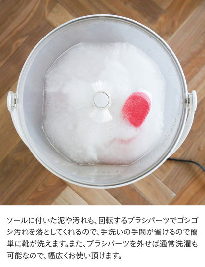 【2024年 最上位モデル！】ブラッシュボーイ Pro 小型洗濯機 バケツ 2水流 らくらく排水 TOM-12 Pro 洗濯容量600g 4.7kg 持ち運び可能 小物 分け洗い 予洗い 野菜洗い ベビー用品(代引不可)