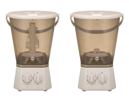 【2024年 最上位モデル！】ブラッシュボーイ Pro 小型洗濯機 バケツ 2水流 らくらく排水 TOM-12 Pro 洗濯容量600g 4.7kg 持ち運び可能 小物 分け洗い 予洗い 野菜洗い ベビー用品(代引不可)