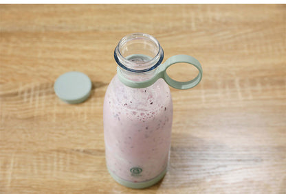 ミキサー スムージー 400ml 小型 ミニ 持ち運び コードレス 携帯 充電式 USB 氷も砕ける ジューサー コードレスミキサー ビーミー at-02(代引不可)