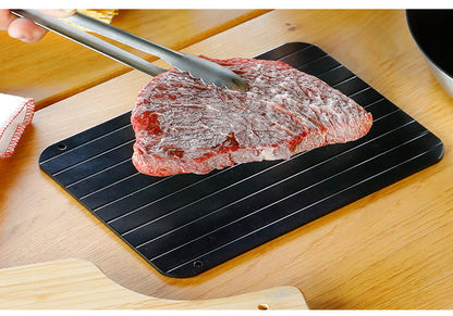 シービージャパン atomico 解凍プレート S 急速解凍 解凍皿 まな板 解凍板 粗熱 解凍まな板 自然解凍 冷凍食品(代引不可)【メール便】